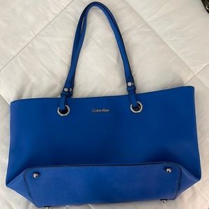 Calvin Klein’s Women’s Tote Bag Royal Blue